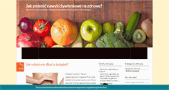 Desktop Screenshot of jedzzdrowo.pl